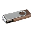 Kép 3/4 - Twist USB Stick with dark wood cover 8GB