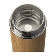 Kép 3/4 - Acél termosz bambusz bevonattal, 350 ml