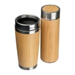 Kép 1/4 - Bambusz termosz és bögre szett, 450+350 ml