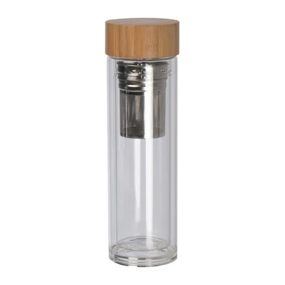 Üveg ivópalack, 420 ml